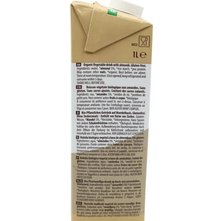 Latte Di Mandorla Italiana Probios 1l