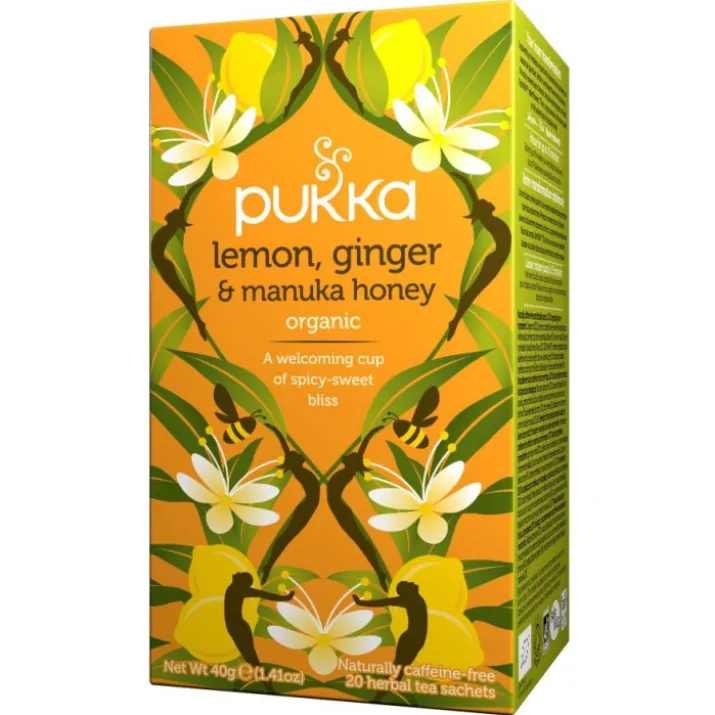Lemon Ginger Manuka Honey Pukka 40g