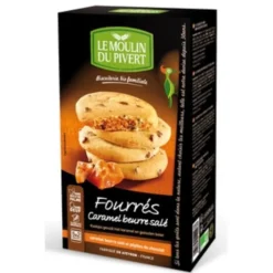 Le Moulin Du PivertCookies PepitesBiscotti Bio Cioccolato e Nocciole 175g