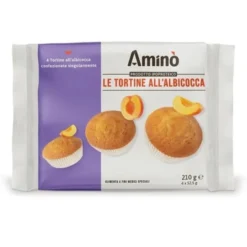 Le Tortine all'Albicocca Aminò 4x52,5g