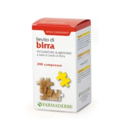 Lievito di Birra Farmaderbe 200 Compresse