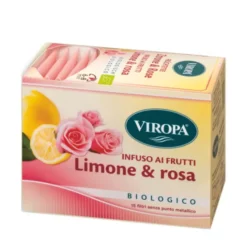 Limone & Rosa Infuso ai Frutti Viropa 15 Bustine filtro
