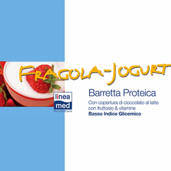 Lineamed Barretta Proteica Fragola-Yogurt 50g