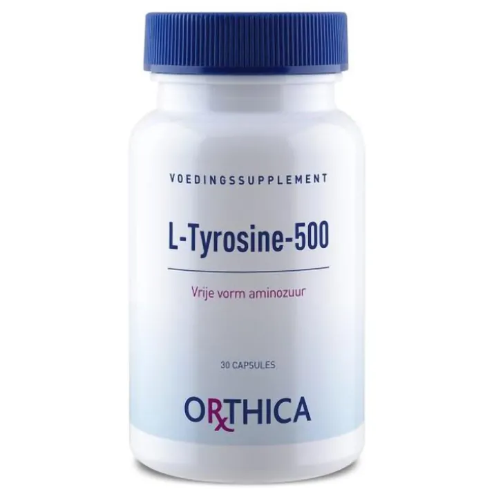 L-Tirosina 500mg Orthica 30 Capsule