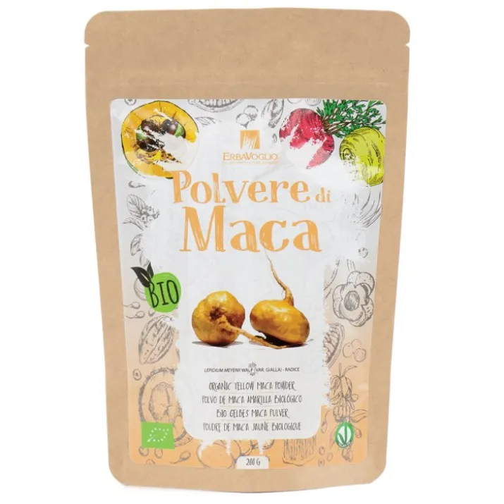 MACA INTEGRALE POLVERE BIO ERBAVOGLIO 200g