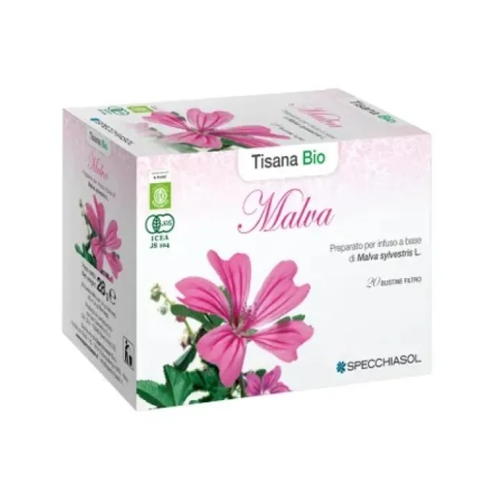 Malva Tisana Bio Specchiasol 20 Buste Filtro
