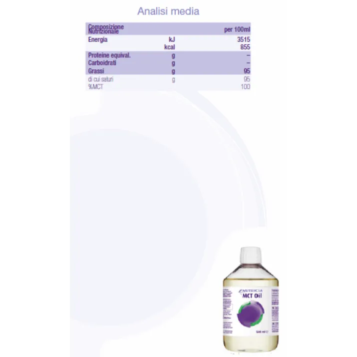 Mct Oil Alimento Liquido Nutricia 500ml
