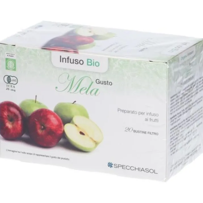 Mela Infuso Bio Specchiasol 20 Filtri