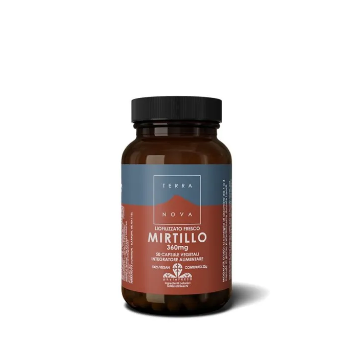 Mirtillo 360mg TerraNova 50 Capsule