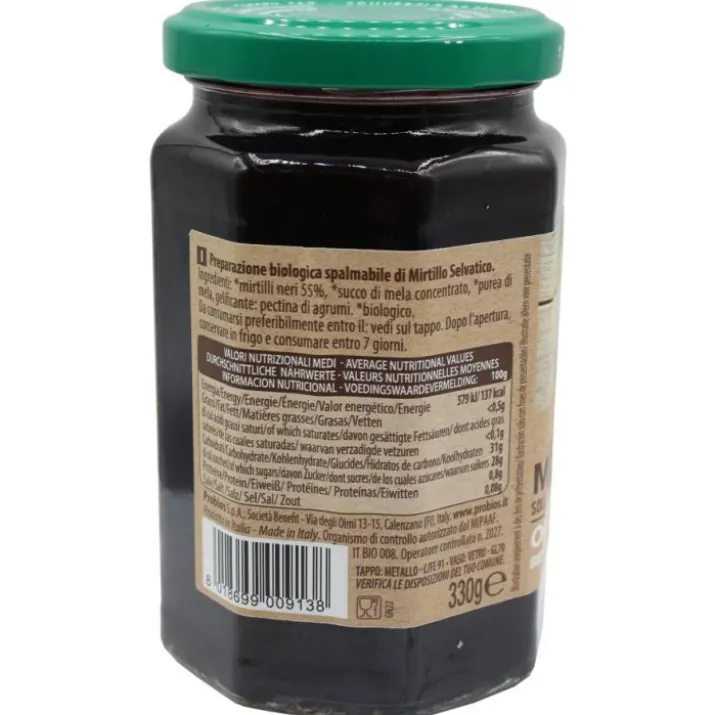 Mirtillo Nero Probios 330g