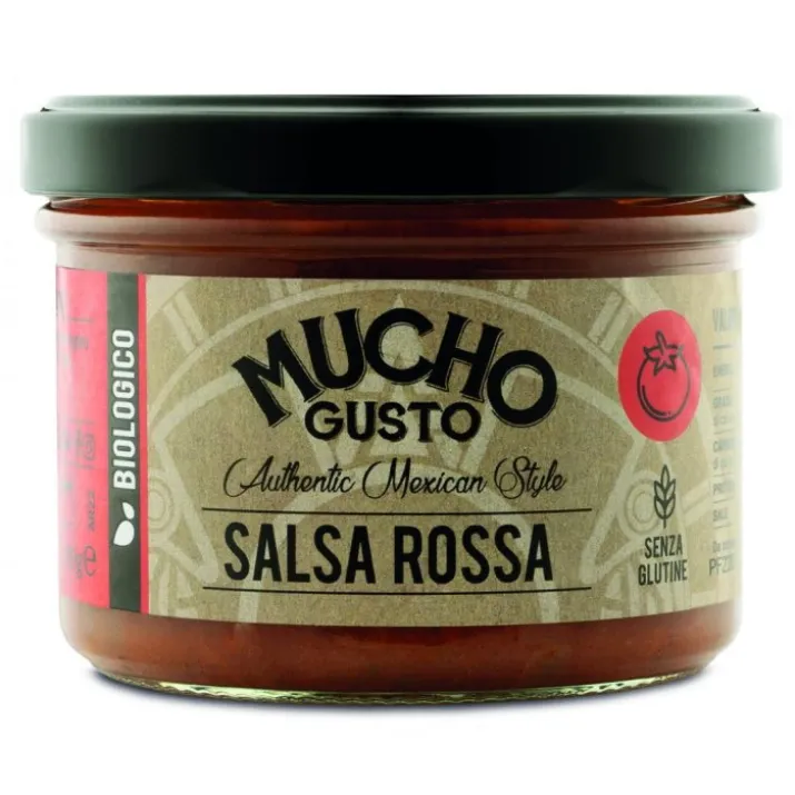 Mucho Gusto Salsa Rossa Probios 180g