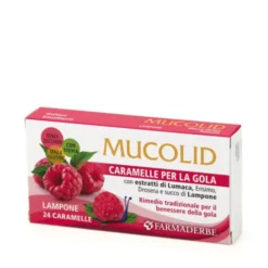 Mucolid Caramelle Per La Gola Lampone 24 Caramelle
