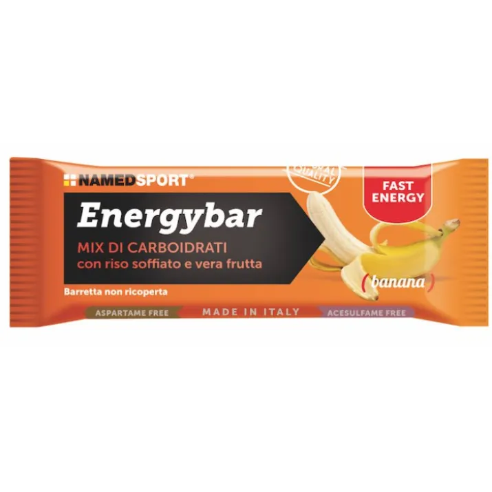 NamedSport Energybar Banana Integratore Alimentare Barretta 35g