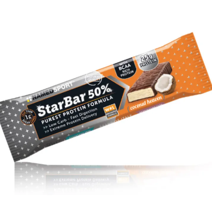 Named Sport Starbar 50% Protein Coconut Heaven 50g