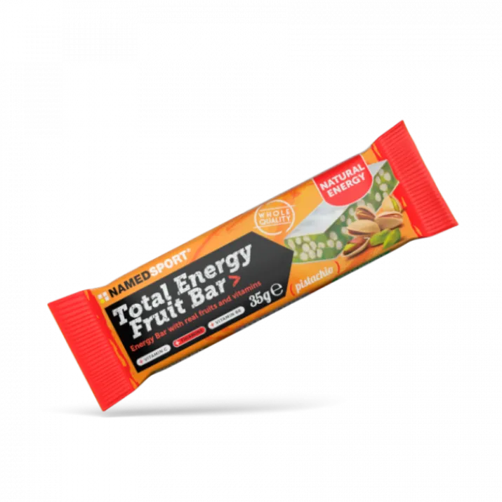 Named Sport Total Energy Fruit Bar Pistacchio Barretta Energetica Con Vera Frutta E Vitamine 35g