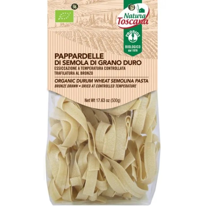 Natura Toscana Pappardelle Di Semola Di Grano Duro Probios 500g