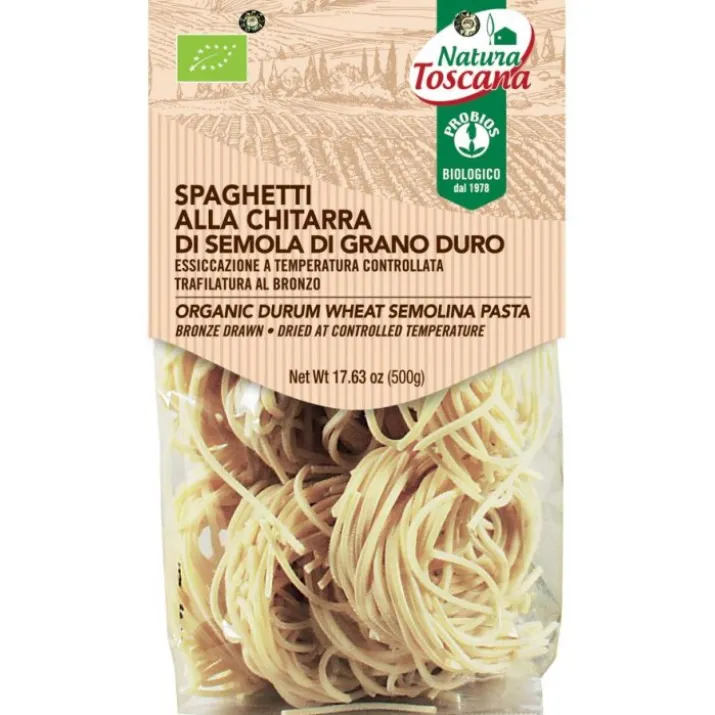 Natura Toscana Spaghetti Alla Chitarra Di Semola Di Grano Duro Probios 500g