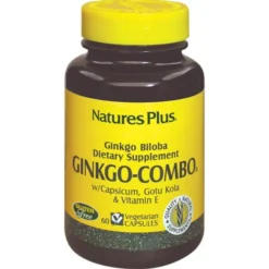 Nature's Plus Ginkgo Combo Integratore Alimentare 60 Capsule