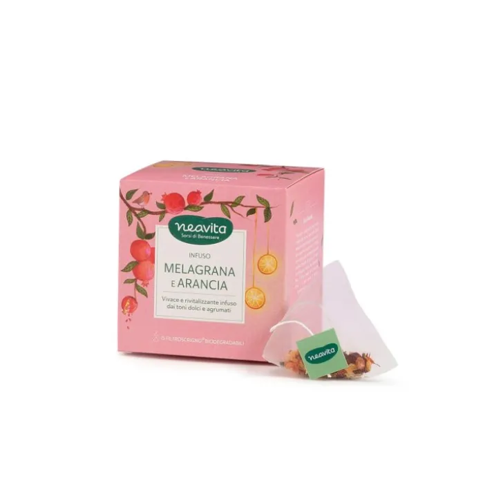 Neavita infuso melagrana e arancia filtroscrigno 15 filtri