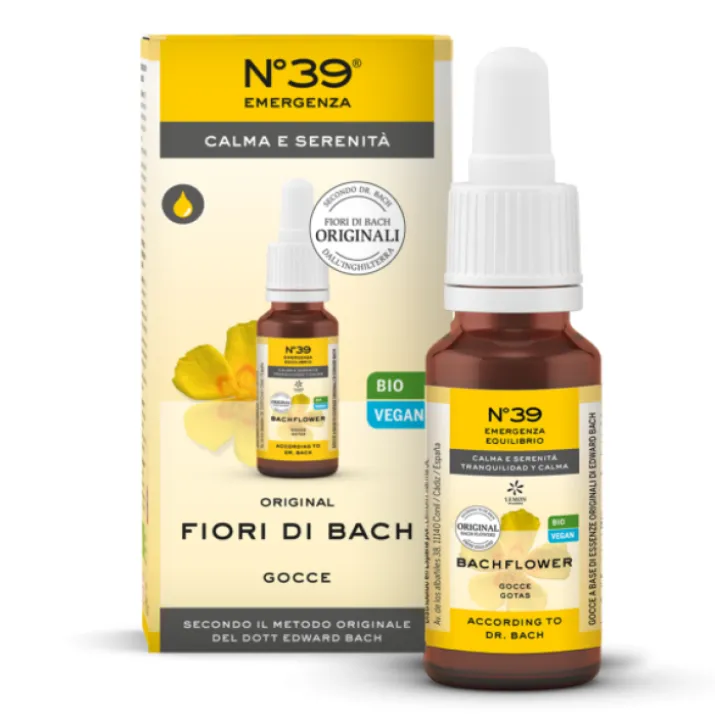 N°39 Emergenza FIori di Bach Lemon Pharma Gocce 20ml