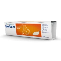 Nestlé Health Science Meritene Forza e Vitalità Creme Vaniglia Dessert Iperproteico E Ipercalorico Facile Da Deglutire 3 x125g
