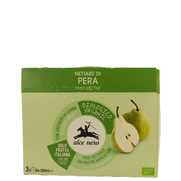 Nettare Di Pera Biologico Alce Nero 3x200ml