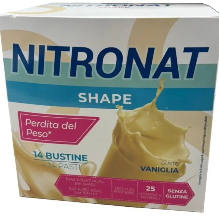 NITRONAT SHAPE VANIGLIA 14 Buste