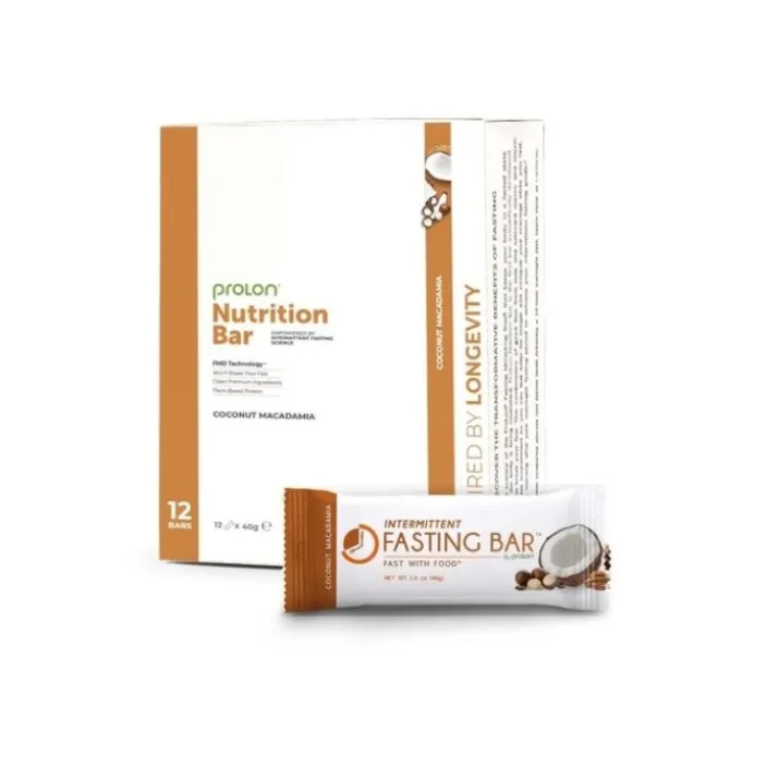 Nutrition Bar Macadamia Box ProLon 12 Barrette Macadamia e Noci