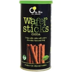 Ola Bio Wafer Sticks Ripieni Di Cacao Vegan 140g