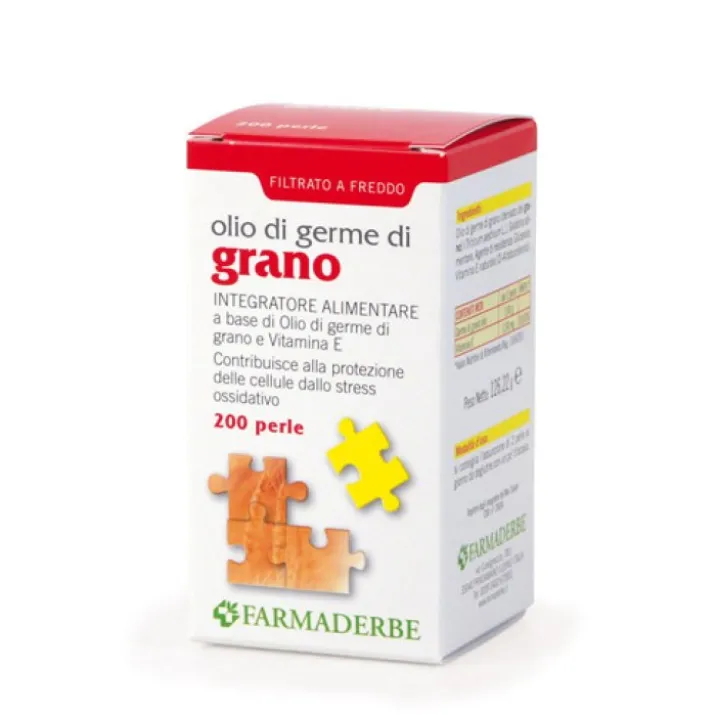Olio di Germe di Grano Farmaderbe 200 Perle