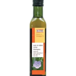 Olio Semi Lino Bio Fior Di Loto 250ml