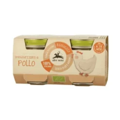 Omogeneizzato Di Pollo Biologico Alce Nero 2x80g