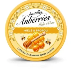 Pastilles Anberries Miele & Propoli 50g