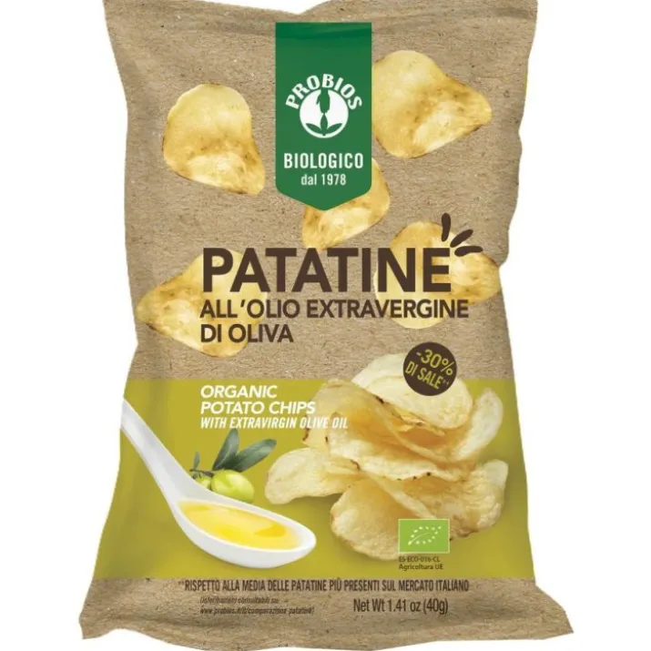 Patatine Olio Extravergine Di Oliva Probios 40g