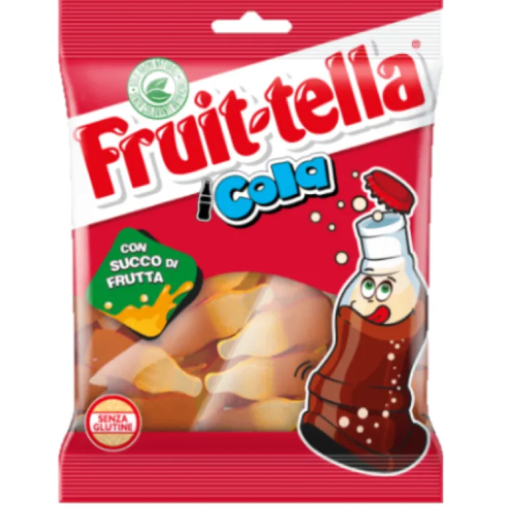 Perfetti Van Melle Fruittella Con Succo Di Frutta Gusto Cola Senza Glutine 90g
