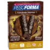 Pesoforma Pasto Sostitutivo Barrette Double Dark Cioccolato Fondente Intenso 12 Barrette