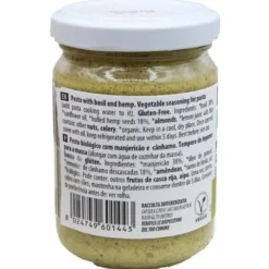 Pesto Con Canapa E Basilico Il Nutrimento 130g