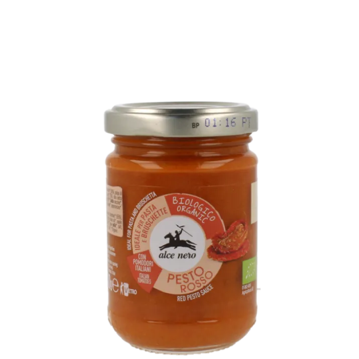 Pesto Rosso Biologico Alce Nero 130g