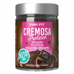 Pink Fit Cremosa Proteica Cioccolato Fondente Pro Action 300g