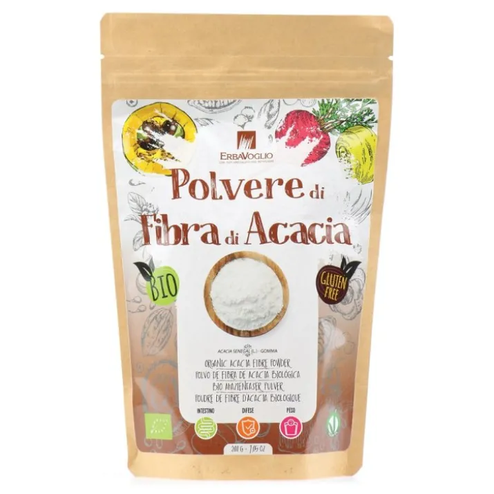 Polvere Di Fibra Di Acacia Bio ErbaVoglio 200g