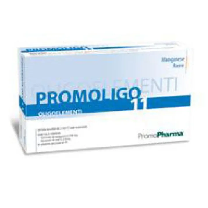 Promoligo 11 Manganese/Rame PromoPharma® 20 Fiale Da 2ml