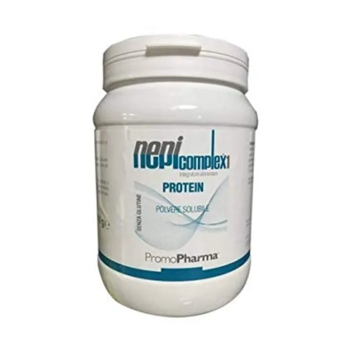 PromoPharma Nepicomplex1 Protein Integratore Alimentare In Polvere Gusto Neutro Senza Glutine 450g