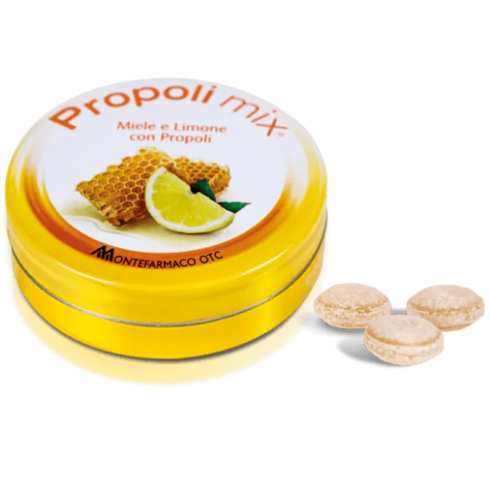 Propoli Mix® Caramelle Miele E Limone MONTEFARMACO 30 Pezzi