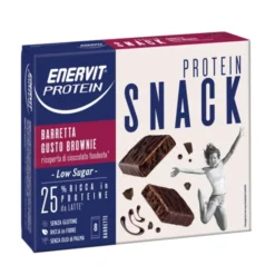 Protein Snack Barretta Brownie Enervit Protein 8 Barrette