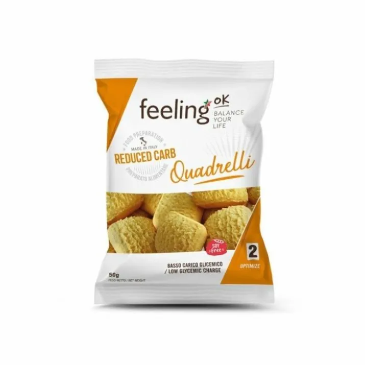 Quadrelli alla Vaniglia-Limone Optimize Feeling Ok 50g