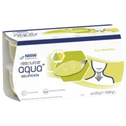 Resource® Aqua+ Gelificata Mela/Pera Nestlé 4x125g