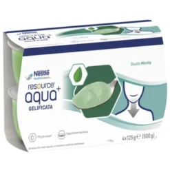 Resource® Aqua+ Menta Nestlè 4x125g