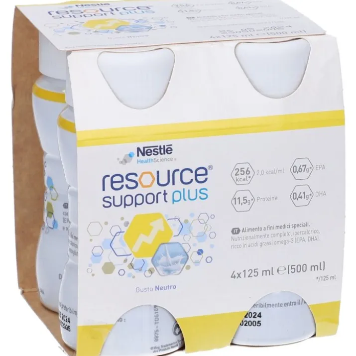 Resource Support Plus Neutro Nestlè Health Science 4 x125ml