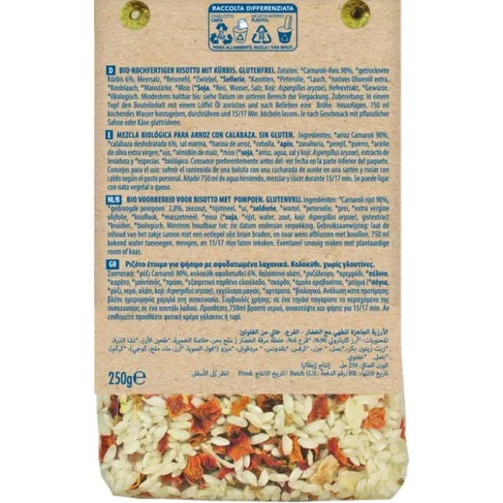 Rice&Rice Risotto Alla Zucca Probios 250g
