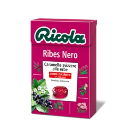 Ricola Ribes Nero Caramelle Senza Zucchero 50g